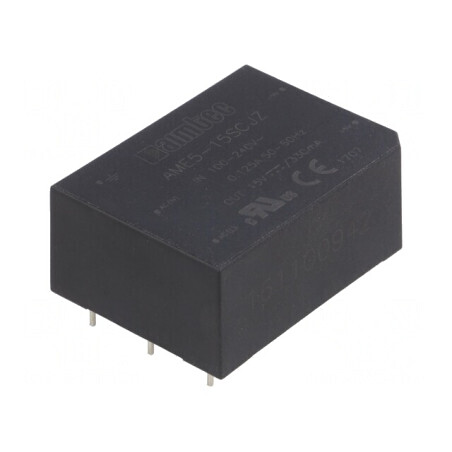 Convertor AC/DC 5W 15VDC | Electronic-mag.ro | Componente Electronice