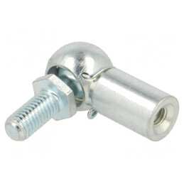 Element de montare arc gaz oțel zincat 13mm | Electronic-mag.ro | Componente Electronice
