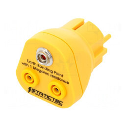Fișă de Împământare ESD 1MΩ EU STW2100 | Electronic-mag.ro | Componente Electronice