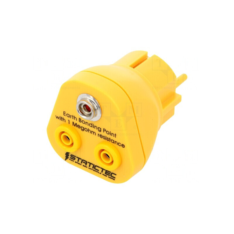 Fișă de Împământare ESD 1MΩ EU STW2100 | Electronic-mag.ro | Componente Electronice