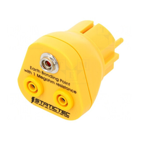 Fișă de Împământare ESD 1MΩ EU STW2100 | Electronic-mag.ro | Componente Electronice