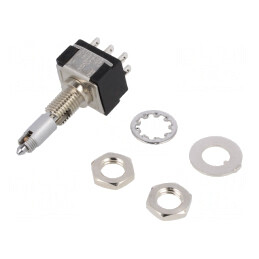 Comutator Basculant DPDT ON-OFF-ON 6A 125VAC | Electronic-mag.ro | Componente Electronice