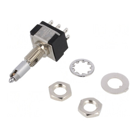 Comutator Basculant DPDT ON-OFF-ON 6A 125VAC | Electronic-mag.ro | Componente Electronice