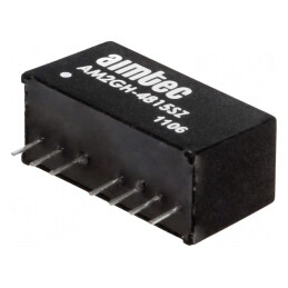 Convertor DC/DC 2W 18-75V la 15V 133mA SIP8 | Electronic-mag.ro | Componente Electronice
