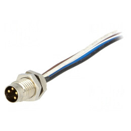 Conector M8 Tată 4 PIN cu Cabluri și Soclu Nano-Change IP67 | Electronic-mag.ro | Componente Electronice