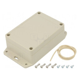 Carcasă Universală cu Lame de Fixare 75x105x40mm | Electronic-mag.ro | Componente Electronice