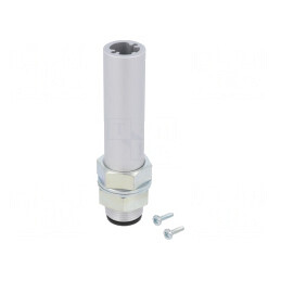 Manșon din Aluminiu pentru Semnalizatoare POLE22-0100AT | Electronic-mag.ro | Componente Electronice