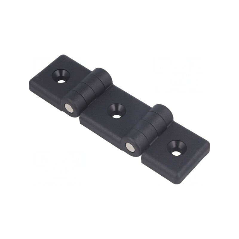 Balama Neagră Tehnopolimer 104mm pentru Profile | Electronic-mag.ro | Componente Electronice