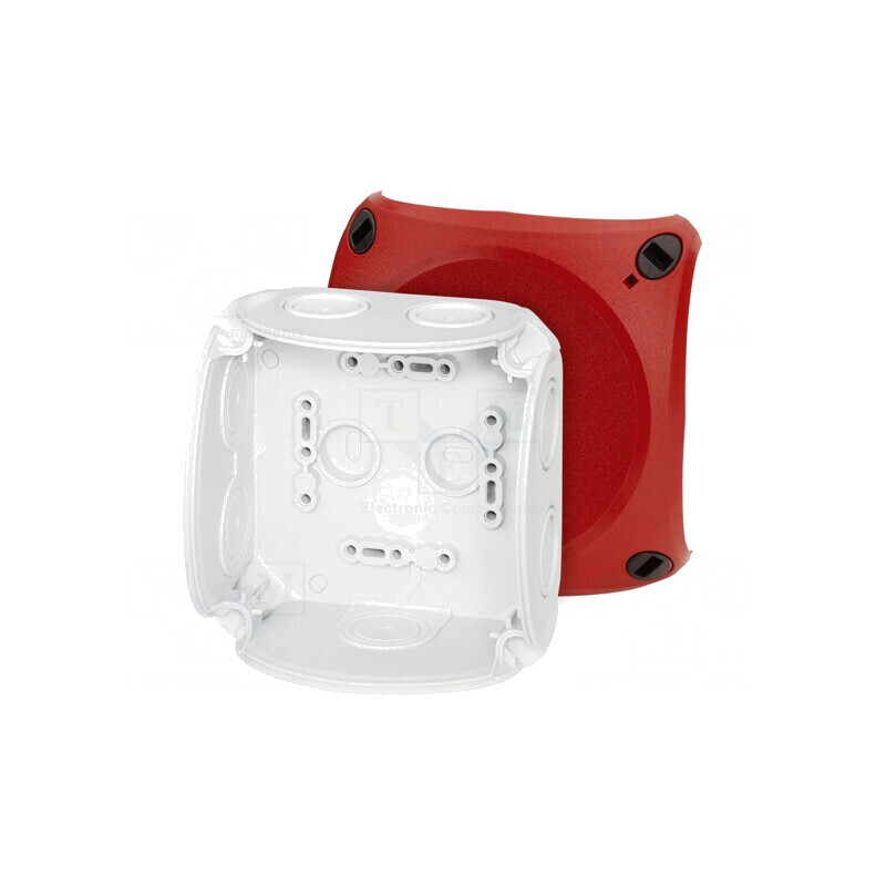 Cutie de Conexiuni IP66 Albă 104x104x70mm | Electronic-mag.ro | Componente Electronice
