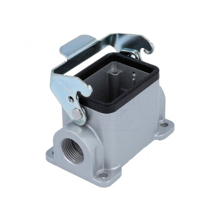 Carcasă pentru Conectori HDC C146 E6 cu Clichet | Electronic-mag.ro | Componente Electronice