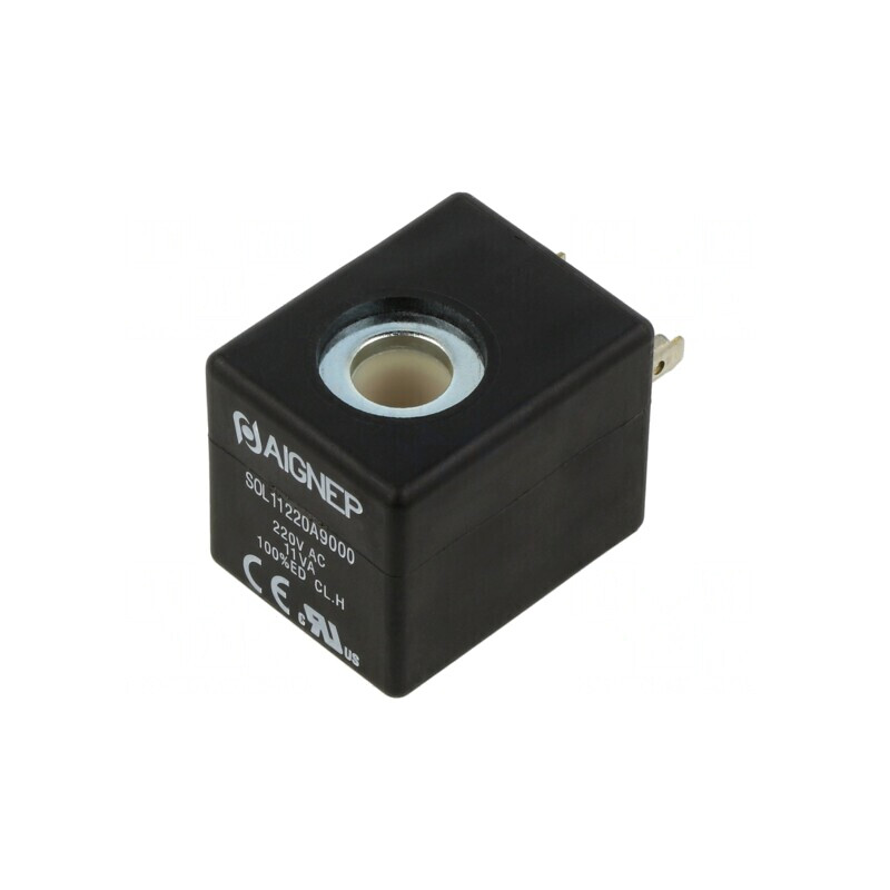Bobină pentru Electrovalvă 230VAC IP65 10mm | Electronic-mag.ro | Componente Electronice