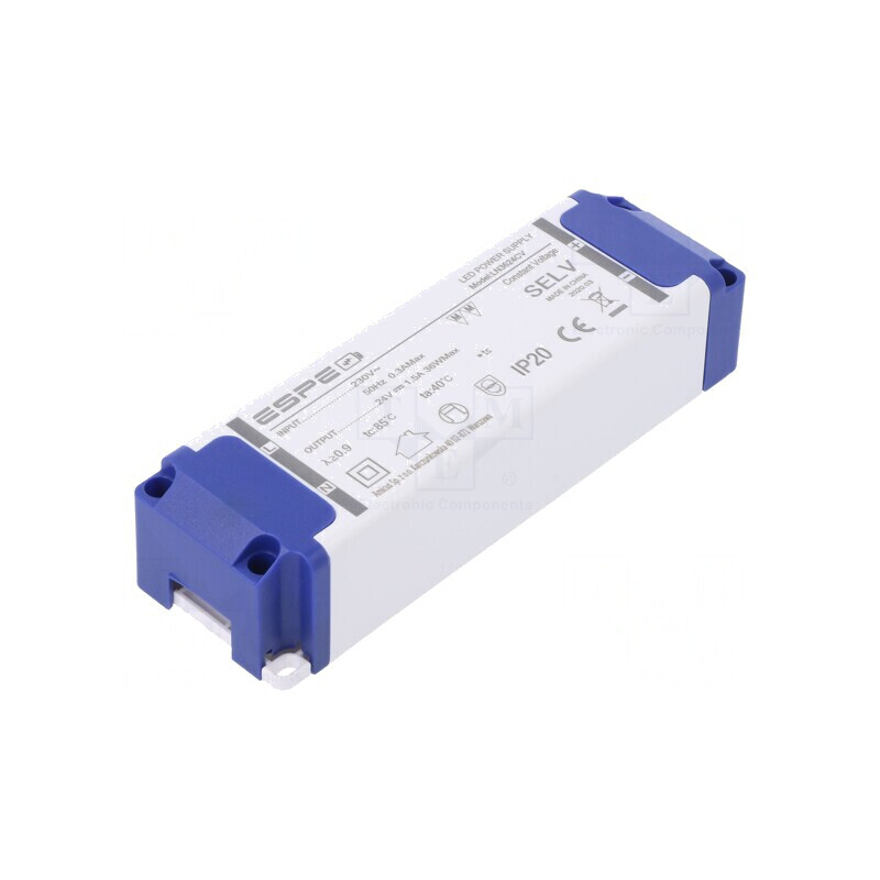 Alimentator LED 36W 24V 1.5A IP20 | Electronic-mag.ro | Componente Electronice Alimentator LED 36W 24V 1.5A IP20 | Electronic-mag.ro | Componente Electronice