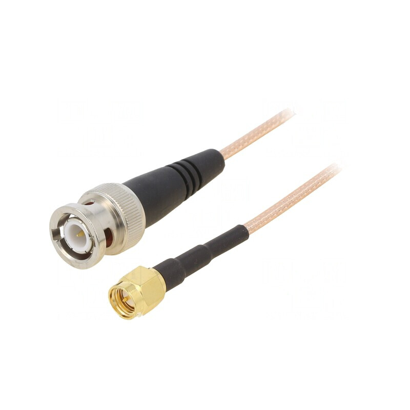 Cablu Coaxial BNC-SMA 50Ω 0,61m Transparent | Electronic-mag.ro | Componente Electronice