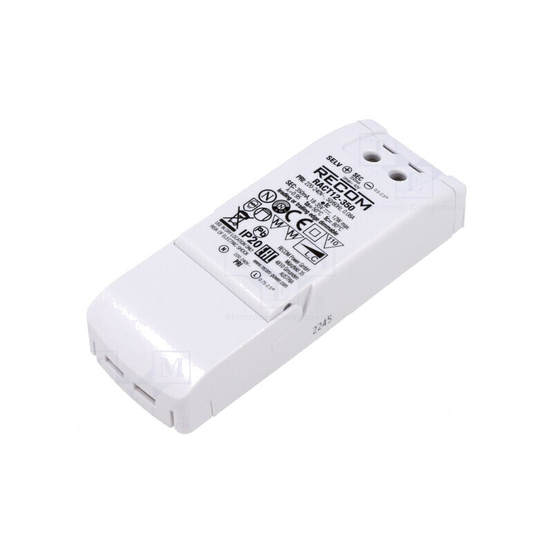 Alimentator LED 12W 350mA 18-35VDC | Electronic-mag.ro | Componente Electronice