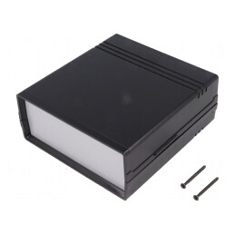 Carcasă ABS Neagră 129x134x54mm | Electronic-mag.ro | Componente Electronice