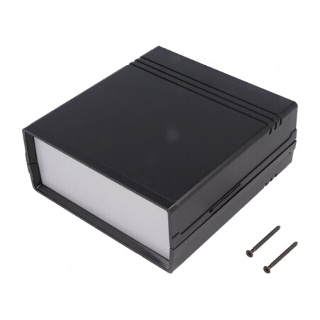 Carcasă ABS Neagră 129x134x54mm | Electronic-mag.ro | Componente Electronice