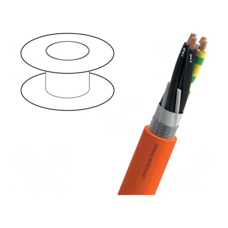 Cablu pentru Servomotoare MOTIONLINE FIXED INSTALLATION 13-EPS09G04R-A1 | Electronic-mag.ro | Componente Electronice