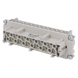 Conector HDC Inserturi Contact Mamă 24 PIN 24 PE | Electronic-mag.ro | Componente Electronice