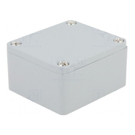 Carcasă Universală Aluminiu IP66 58x64x36mm | Electronic-mag.ro | Componente Electronice