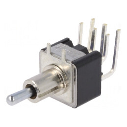 Comutator Basculant DPDT 3 Pozitii ON-OFF-ON 6A 125V/6V | Electronic-mag.ro | Componente Electronice