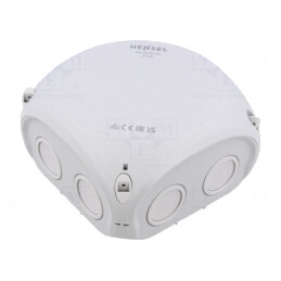 Carcasă Cutie de Conexiuni IP66 Gri 130x130x77mm | Electronic-mag.ro | Componente Electronice