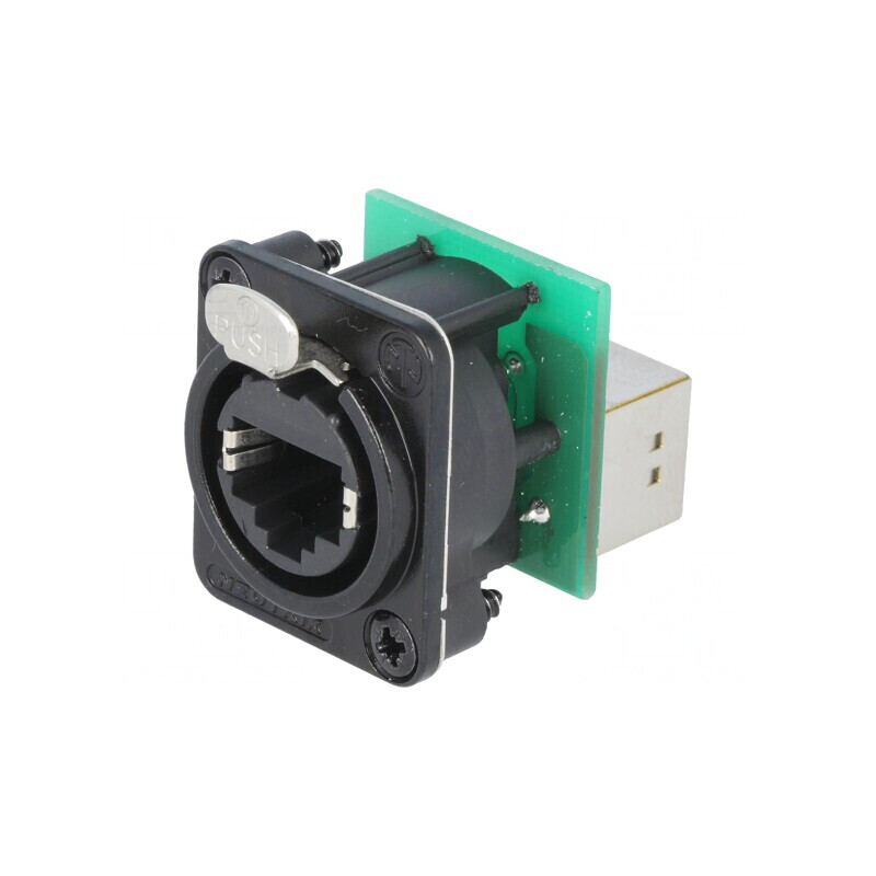 Adaptor Soclu etherCON 8P Cat5e Ecranat Aurit | Electronic-mag.ro | Componente Electronice Adaptor Soclu etherCON 8P Cat5e Ecranat Aurit | Electronic-mag.ro | Componente Electronice