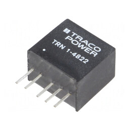 Convertor DC/DC 1W 36-75V la 12V/-12V SIP | Electronic-mag.ro | Componente Electronice