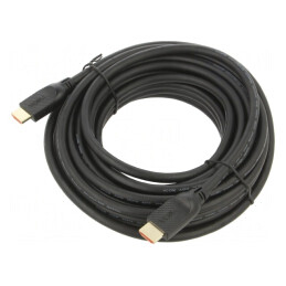Cablu HDMI 2.0 PVC 10m Negru | Electronic-mag.ro | Componente Electronice