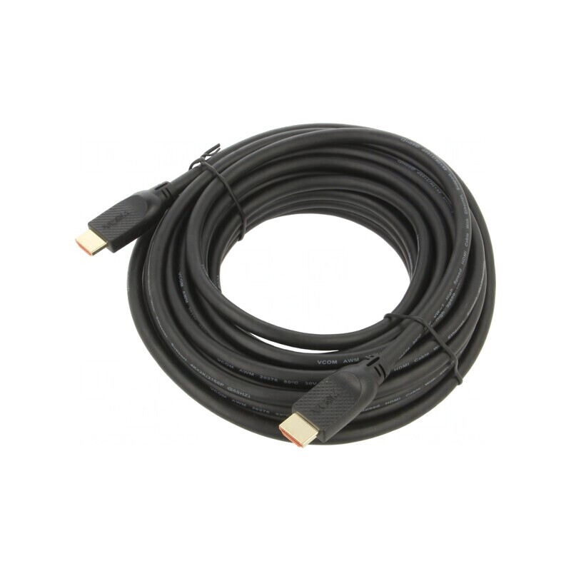 Cablu HDMI 2.0 PVC 10m Negru | Electronic-mag.ro | Componente Electronice