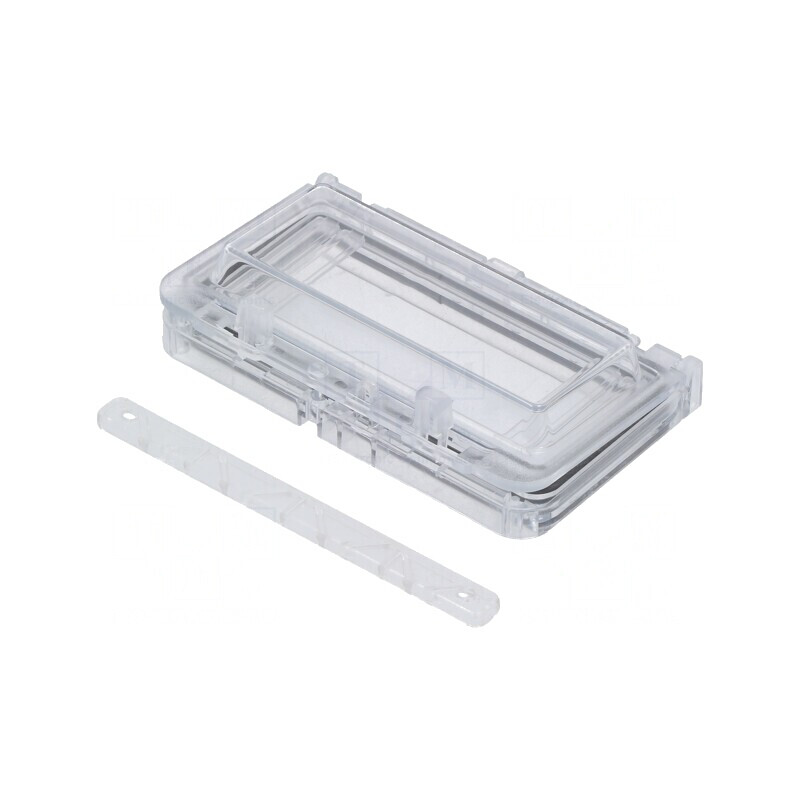 Ferestre de Inspecție 78x130x15mm IP65 cu Balamale | Electronic-mag.ro | Componente Electronice