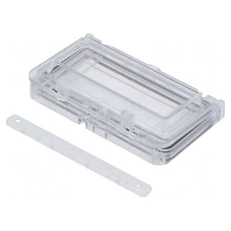 Ferestre de Inspecție 78x130x15mm IP65 cu Balamale | Electronic-mag.ro | Componente Electronice