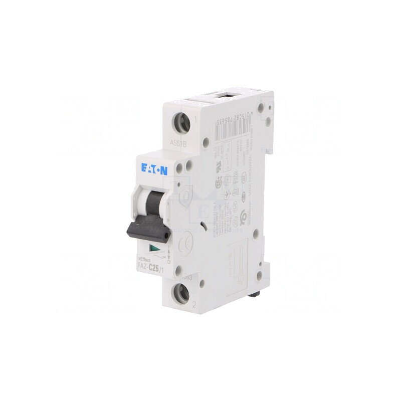 Întrerupător de Supracurent 25A 1P 230/400VAC 15kA | Electronic-mag.ro | Componente Electronice