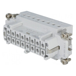 Conector HDC Inserturi Contact Mamă HTS 16 PE | Electronic-mag.ro | Componente Electronice