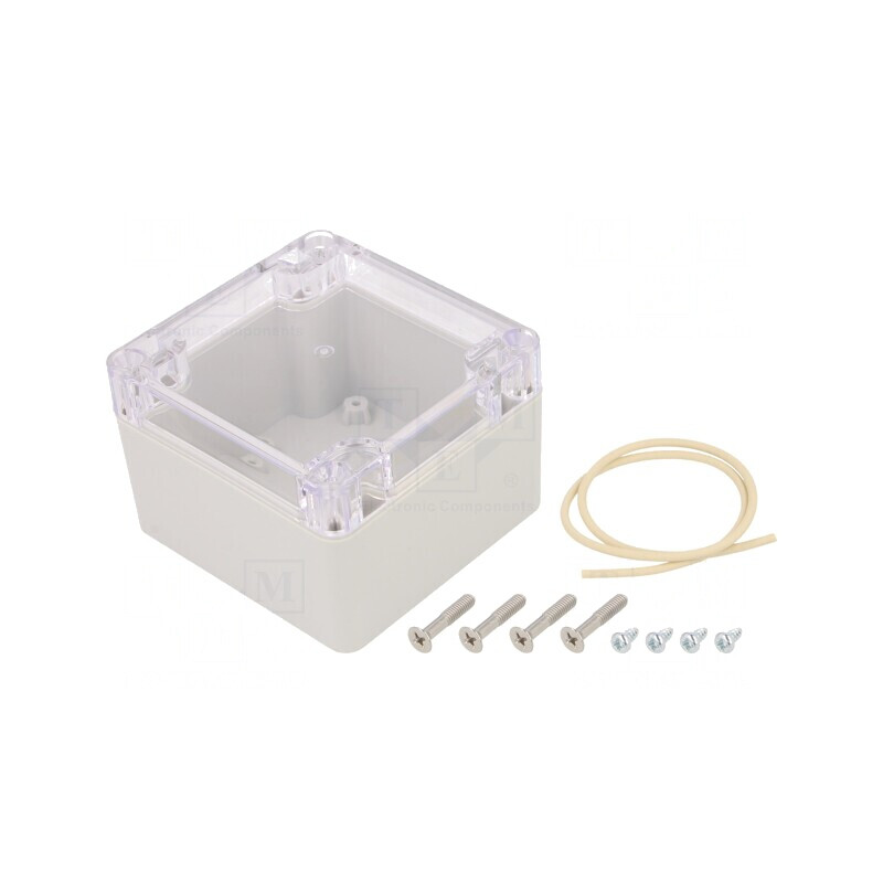 Carcasă universală policarbonat 80x82x55mm Ritec | Electronic-mag.ro | Componente Electronice