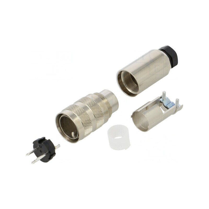 Mufă Tată M16 pe Cablu Drept IP67 | Electronic-mag.ro | Componente Electronice
