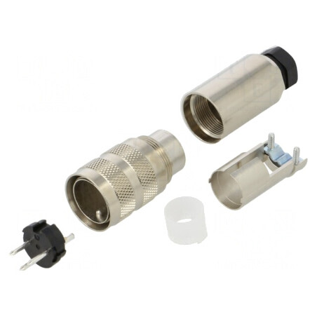 Mufă Tată M16 pe Cablu Drept IP67 | Electronic-mag.ro | Componente Electronice