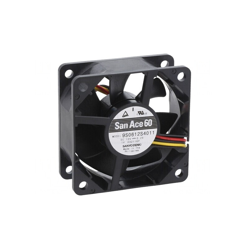 Ventilator axial DC 12V 60x60x25mm | Electronic-mag.ro | Componente Electronice