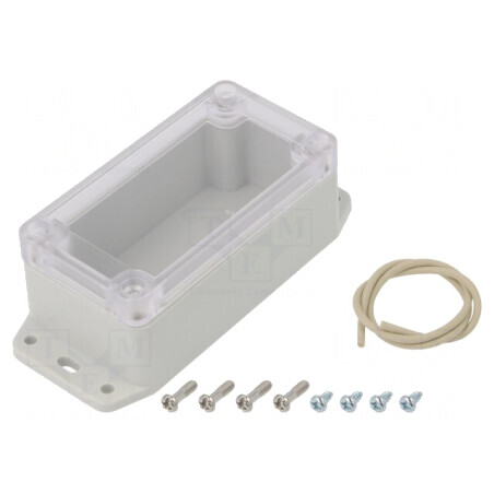 Carcasă Universală cu Lame de Fixare 50x95x40mm | Electronic-mag.ro | Componente Electronice