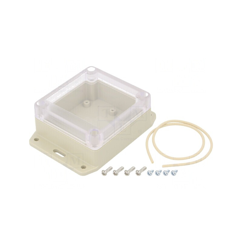 Carcasă Universală cu Lame de Fixare 80x85x40mm | Electronic-mag.ro | Componente Electronice