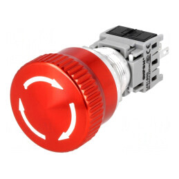 Comutator anti-vandalism SPDT IP65 3A/220VAC 5A/24VDC | Electronic-mag.ro | Componente Electronice
