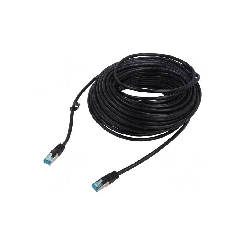 Patch Cord F/UTP Cat5e 20m Negru | Electronic-mag.ro | Componente Electronice Patch Cord F/UTP Cat5e 20m Negru | Electronic-mag.ro | Componente Electronice