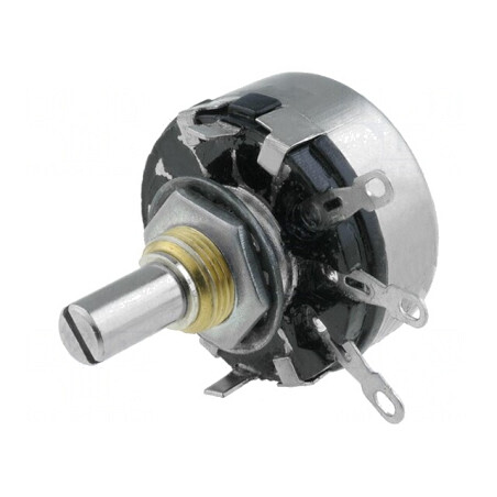 Potențiometru axial 4,7MΩ 2W 6mm | Electronic-mag.ro | Componente Electronice