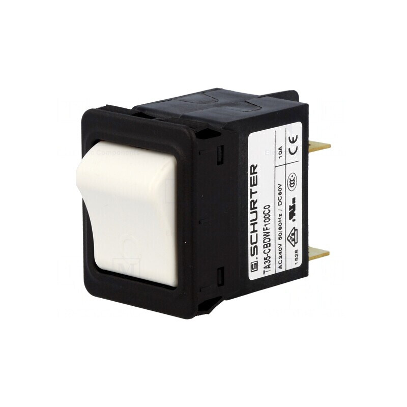 Întrerupător de supracurent 10A DPST 240VAC 60VDC | Electronic-mag.ro | Componente Electronice