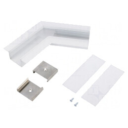 Conector Aluminiu Alb 120° VARIO30-05 | Electronic-mag.ro | Componente Electronice