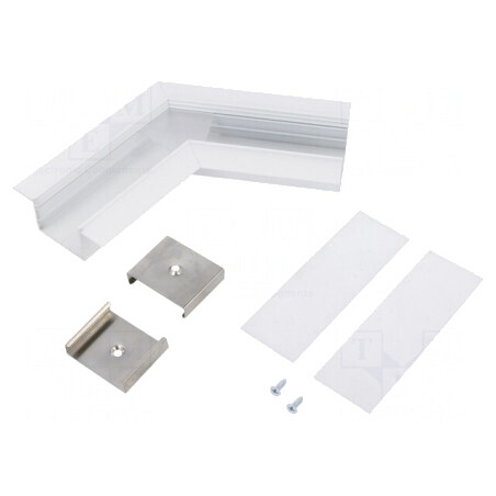 Conector Aluminiu Alb 120° VARIO30-05 | Electronic-mag.ro | Componente Electronice