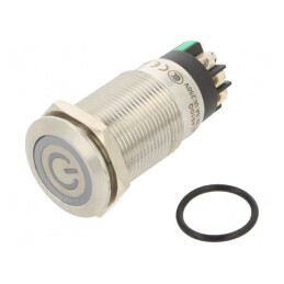 Comutator Anti-Vandalism SPDT 3A/220VAC 5A/24VDC IP65 | Electronic-mag.ro | Componente Electronice