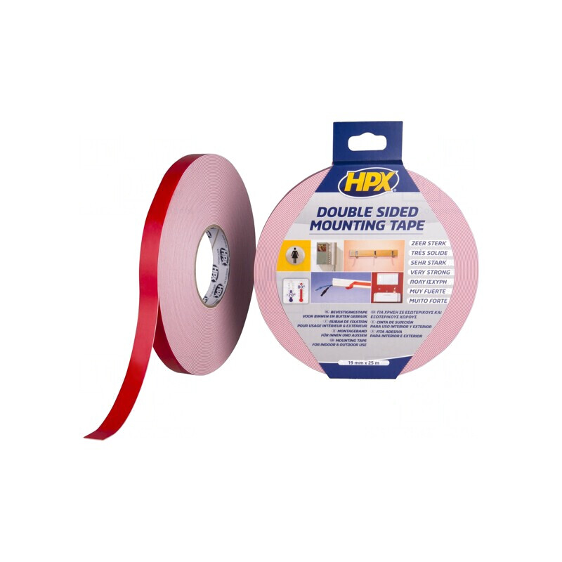 Bandă adezivă dublă față albă 19mm x 25m | Electronic-mag.ro | Componente Electronice Bandă adezivă dublă față albă 19mm x 25m | Electronic-mag.ro | Componente Electronice