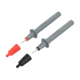 Terminal de măsurare 16A negru roșu 2mm | Electronic-mag.ro | Componente Electronice