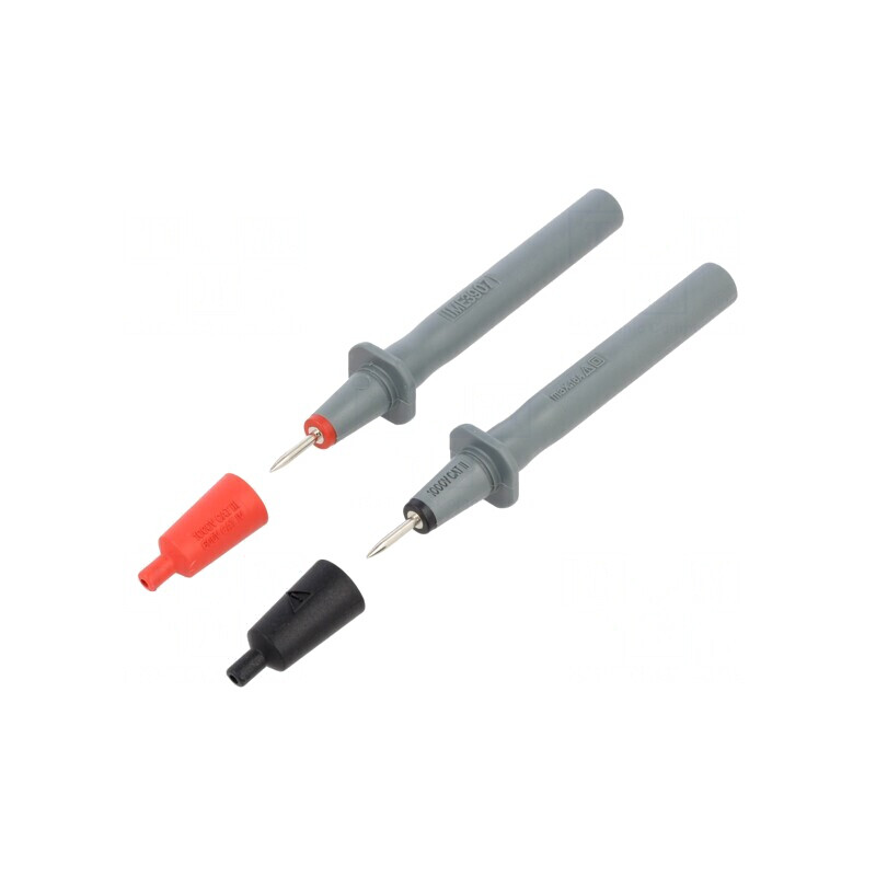 Terminal de măsurare 16A negru roșu 2mm | Electronic-mag.ro | Componente Electronice