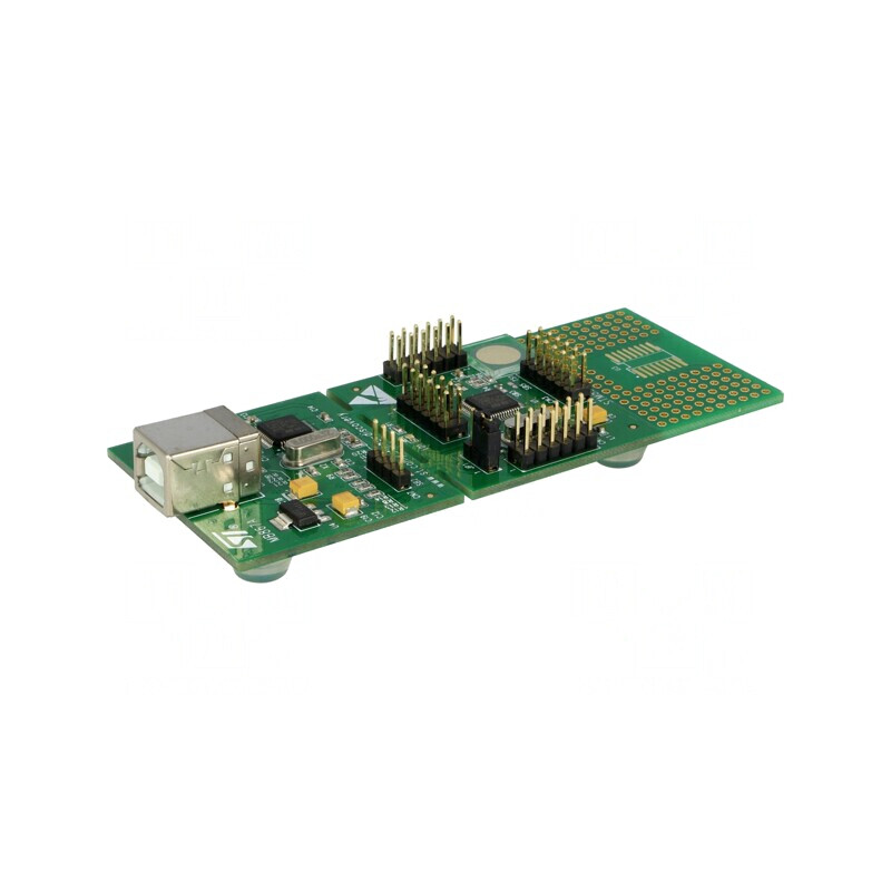 Kit Dezvoltare STM8 STM8S105C6T6 cu Pini și USB B | Electronic-mag.ro | Componente Electronice